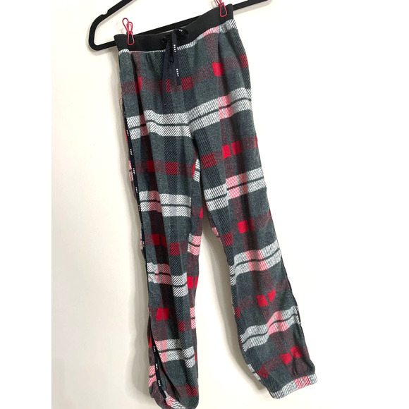 Dkny Pants & Jumpsuits Dkny Grey Fleece Pajama Pants White Red